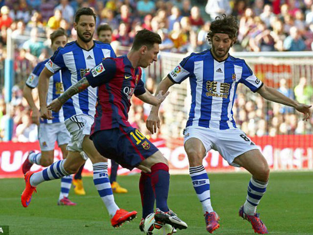 Bóng đá - Barca - Sociedad: Siêu phẩm móc bóng