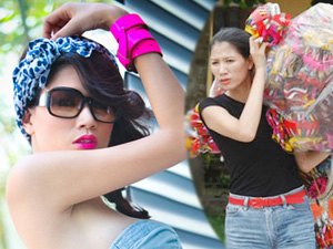 Bí quyết mặc đẹp - 2 phiên bản đối nghịch của người mẫu Trang Trần