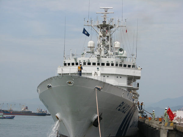 Ngắm tàu Cảnh sát biển Nhật Bản hiện đại thăm Đà Nẵng