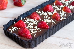 Ẩm thực - Clip: Cách làm Chocolate tart dâu cực ngon