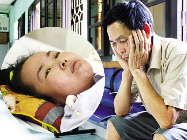 Bạn trẻ - Cuộc sống - Xót xa người cha xin cơm chữa bệnh cho con gái