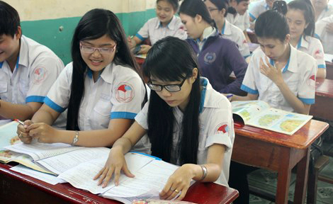 Giáo dục - du học - Học sinh TP.HCM thi thử kỳ thi THPT Quốc gia