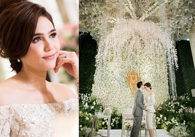 Đám cưới gần trăm tỷ của nữ diễn viên đẹp nhất Thái Lan