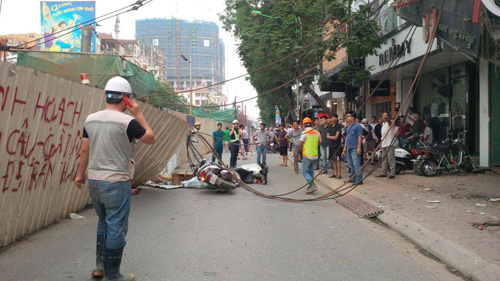 Tin tức trong ngày - Vụ sập cẩu đường sắt trên cao qua lời kể của nhân chứng