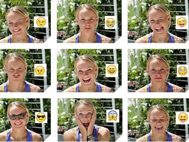 Tennis - Mỹ nhân tennis thử thách với biểu cảm "khó đỡ"