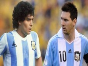 Video bóng đá hot - Ghi bàn khủng, Messi vẫn không thể bằng Maradona