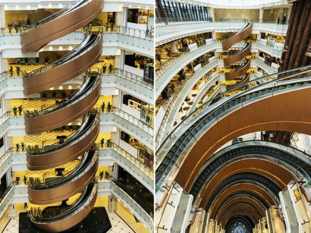 Phi thường - kỳ quặc - Clip choáng ngợp trước thang máy xoắn ốc 6 tầng