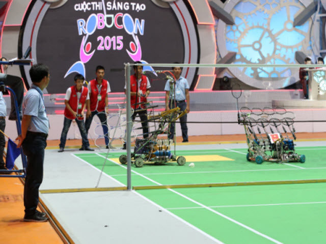 Công nghệ thông tin - Đã tìm ra nhà vô địch Robocon Việt Nam 2015