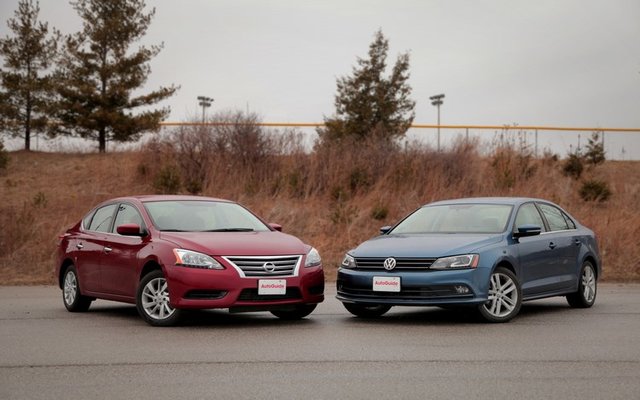 Ô tô - Xe máy - Xế tầm trung Nissan Sentra so kè Volkswagen Jetta 2015