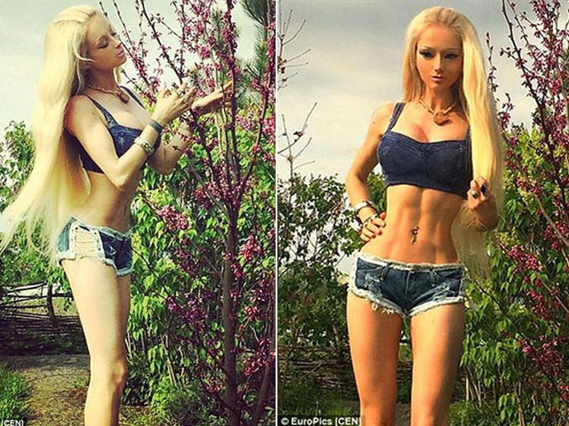 Bạn trẻ - Cuộc sống - “Búp bê Barbie sống” khoe thân hình 6 múi hoàn hảo