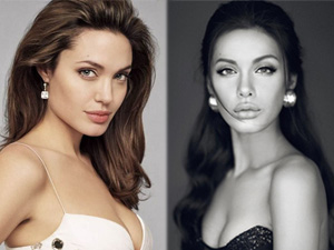 Ngỡ ngàng ngắm Angelina Jolie phiên bản Việt