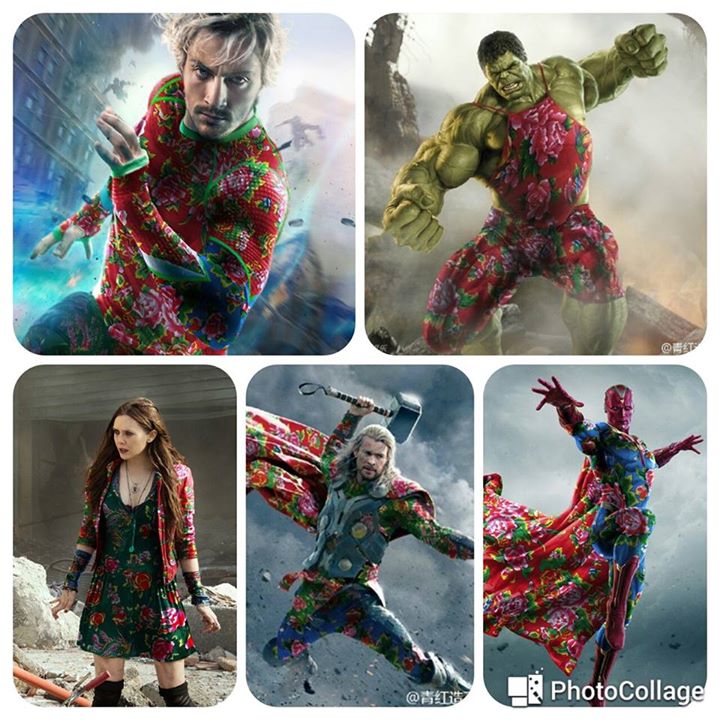 Phim - Dàn siêu anh hùng cũng bị mặc “chăn con công“