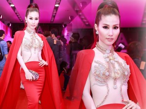 Người mẫu - Hoa hậu - Diễm My 9X &quot;đánh lừa thị giác&quot; với váy sexy, lạ mắt