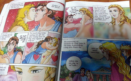 Giáo dục - du học - "Sốc", ngượng chín mặt khi đọc truyện tranh dành cho trẻ em