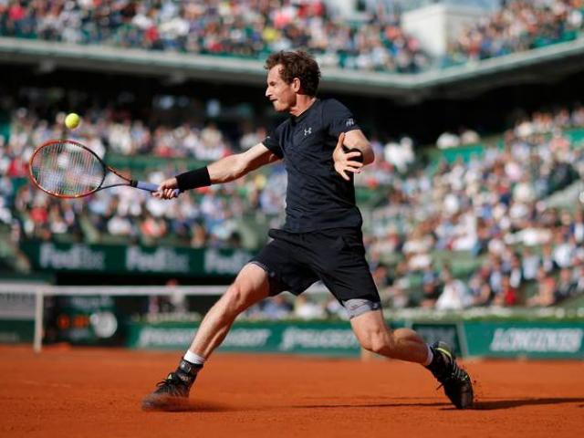Tennis - Hot shot: Pha tả xung hữu đột khó tin của Murray