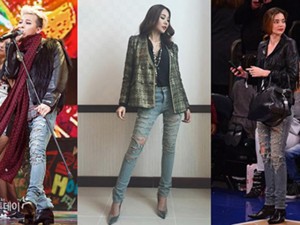 Người mẫu - Hoa hậu - Thanh Hằng đụng hàng hiệu với G-Dragon, Miranda Kerr