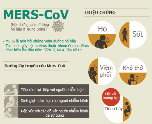 Infographic: Những sự thật về dịch MERS-CoV chết người