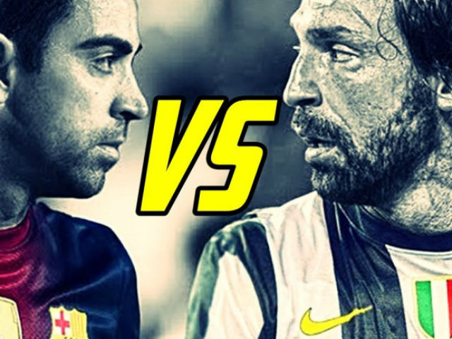 Bóng đá - Xavi &amp; Pirlo: Duyên nợ của hai "bộ óc" vĩ đại