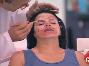 Làm đẹp cùng sao - "Cười vỡ bụng" với hậu quả của trang điểm miễn phí