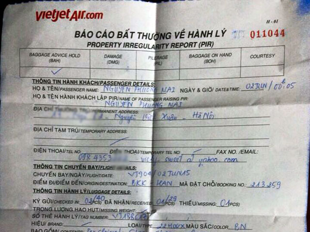 Tin tức trong ngày - Khách VietJet về Nội Bài, vali bay sang… Philippines