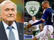 Tin bên lề bóng đá - FIFA hối lộ Ireland 5 triệu euro để Pháp dự World Cup