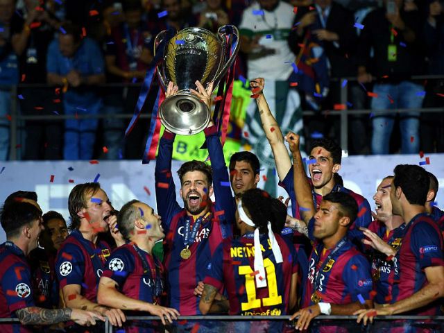 Bóng đá - Thầy trò Enrique ngây ngất trong ngày "lên đỉnh"