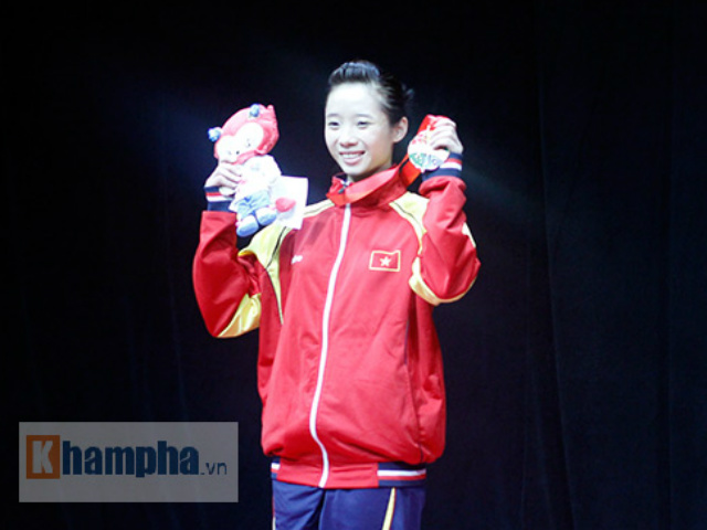 Thể thao - Thúy Vi lại có duyên "mở hàng" HCV cho Wushu VN