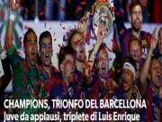 Bóng đá Tây Ban Nha - Báo chí ca tụng Barca lại có &quot;cú ăn 3 thần thánh&quot;