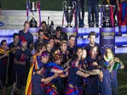 Bóng đá - 4 điểm trùng hợp kỳ lạ giữa hai mùa ăn 3 của Barca