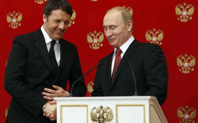 Tin tức trong ngày - Tổng thống Putin lợi dụng Ý để thử “bó đũa” châu Âu?