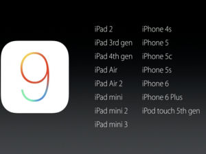 Công nghệ thông tin - 15 thiết bị sẽ được “lên đời” iOS 9, dung lượng 1,3GB