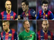 Bóng đá - Barca thống trị danh sách cầu thủ xuất sắc nhất C1