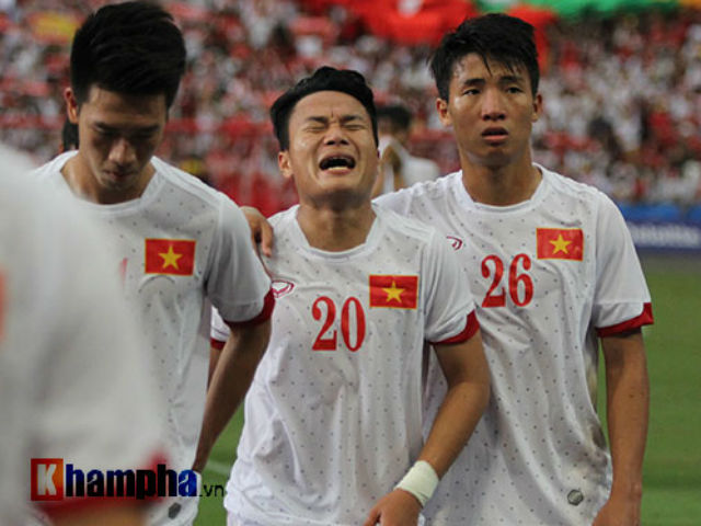 Bóng đá - U23 Việt Nam khóc "như mưa" sau thất bại