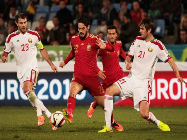 Bóng đá - Belarus -Tây Ban Nha: Quyết giành 3 điểm