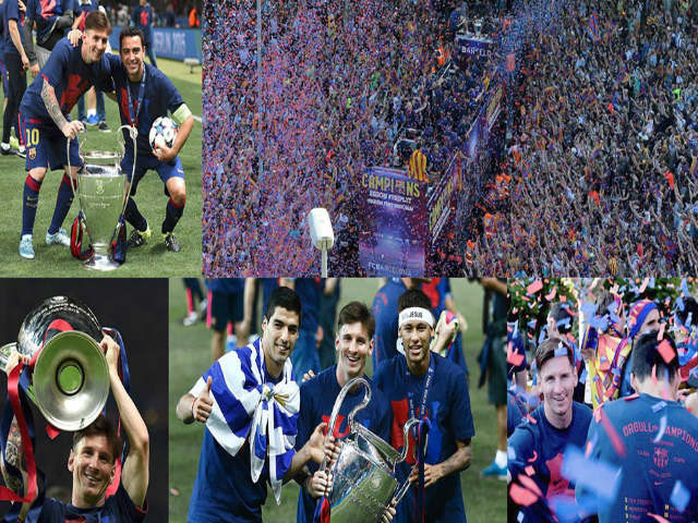 Bóng đá - Real chúc mừng cú ăn 3, Barca mất toi 600 nghìn VNĐ