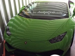 Ô tô - Xe máy - Lamborghini Huracan LP 610-4 xanh cốm bất ngờ về Việt Nam