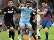 Bóng đá Ngoại hạng Anh - Aguero muốn hạ Messi, Ronaldo giành QBV