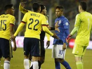 Bóng đá - Neymar ăn thẻ đỏ, nội bộ Brazil &quot;dậy sóng&quot;