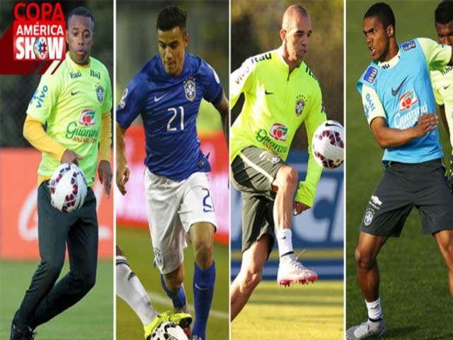 Bóng đá - Brazil mất Neymar, Dunga "mỏi mắt" chọn tiền đạo