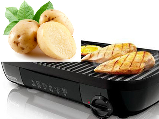 Ẩm thực - Cách "đánh bay" những vết bẩn trên vỉ nướng