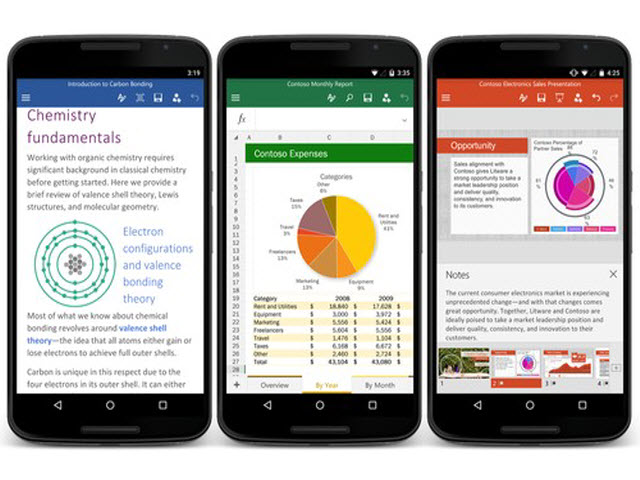 Công nghệ thông tin - Microsoft phát hành Office cho Android