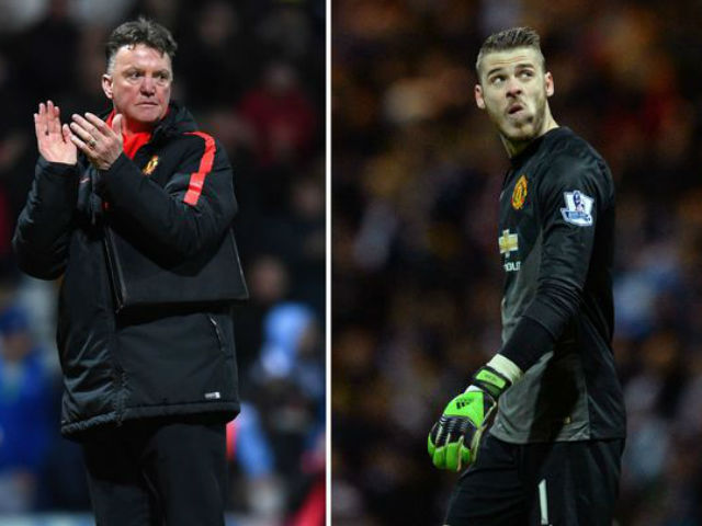 Bóng đá - Vì De Gea, HLV Van Gaal nổi điên với báo giới