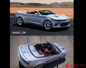 Ô tô - Xe máy - Chevrolet Camaro phiên bản mui trần mới lộ diện