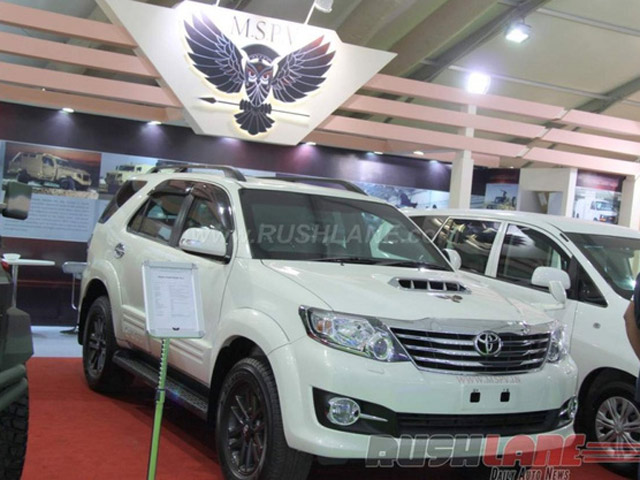 Ô tô - Xe máy - "Iron man" Toyota Fortuner bọc thép chính thức ra mắt