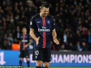 Bóng đá - Ibrahimovic bỗng hóa &quot;chân gỗ&quot; khiến PSG ôm hận