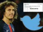 Bóng đá - &quot;Đóng kịch&quot; xấu xí, David Luiz bị &quot;ném đá&quot; dữ dội