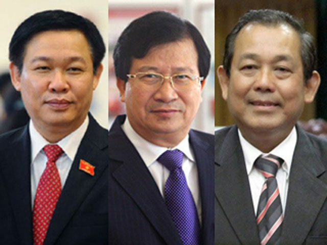 Thủ tướng đề cử 3 Phó Thủ tướng mới