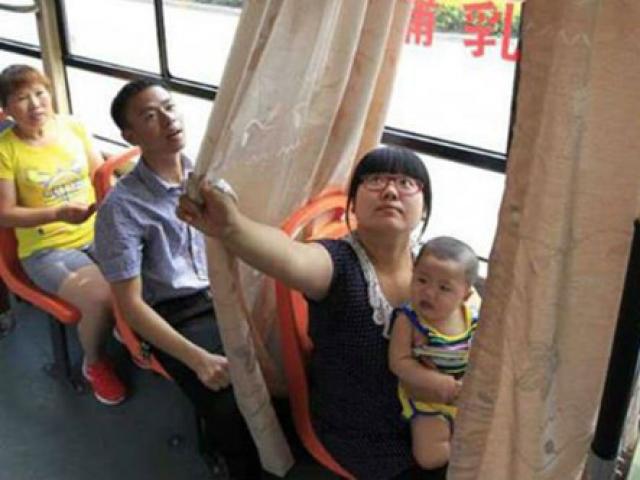 Phi thường - kỳ quặc - Xe buýt có ghế dành riêng cho “bà mẹ bỉm sữa”