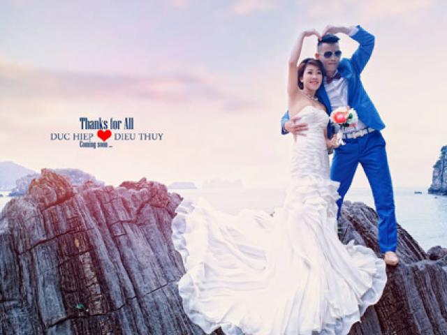 Đời sống Showbiz - Ảnh cưới lãng mạn của Hiệp Gà với người vợ thứ 3