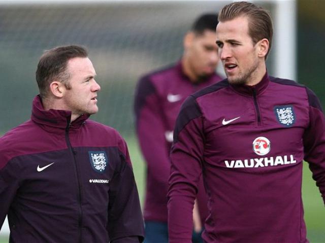 Bóng đá - Kane &amp; Vardy chưa đủ tầm "qua mặt" Rooney ở ĐT Anh